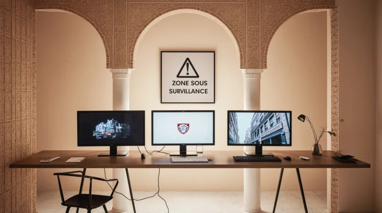 Installation caméra de surveillance Marrakech