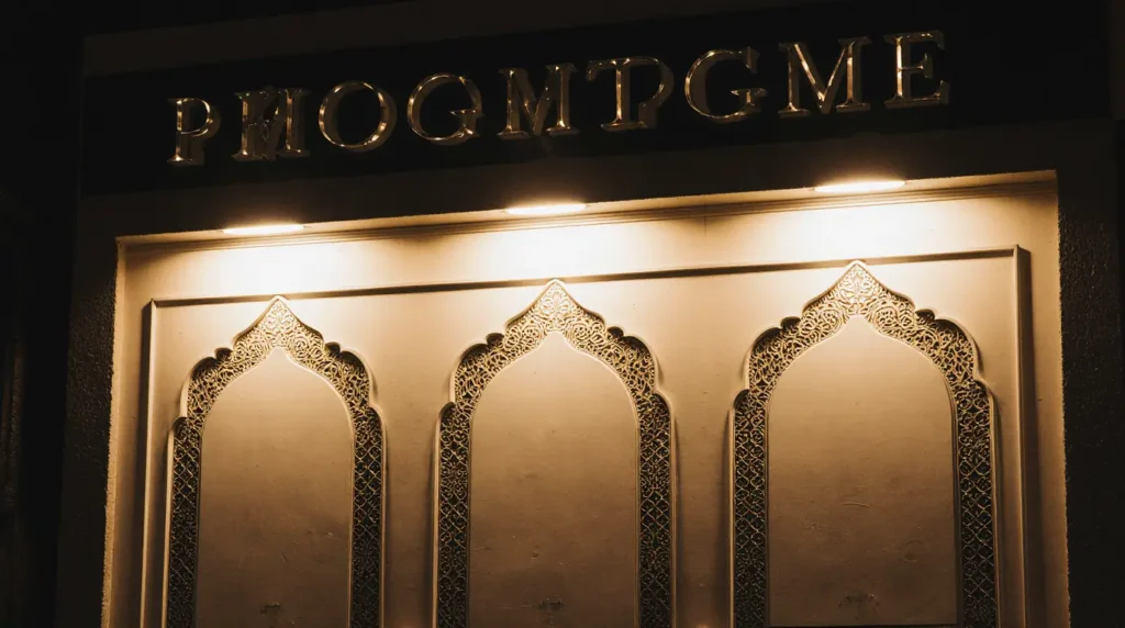 enseignes lumineuses Marrakech