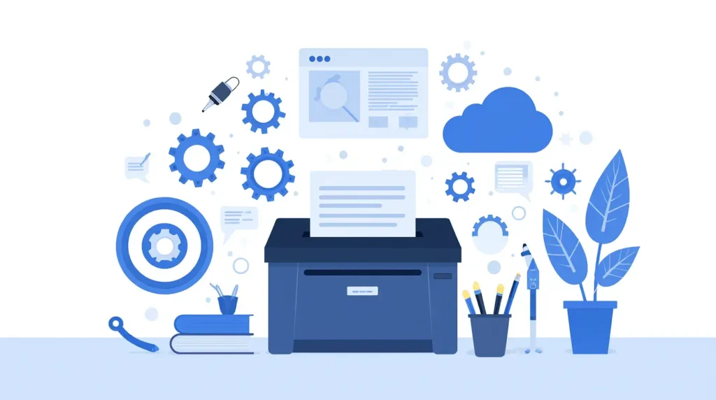 maintenance imprimantes