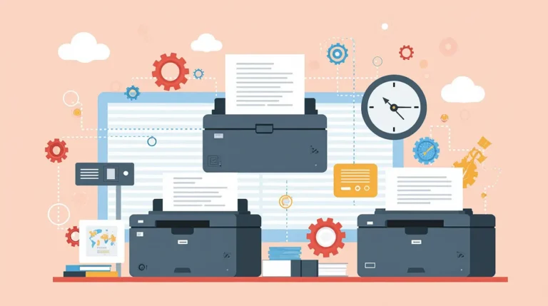 maintenance imprimantes