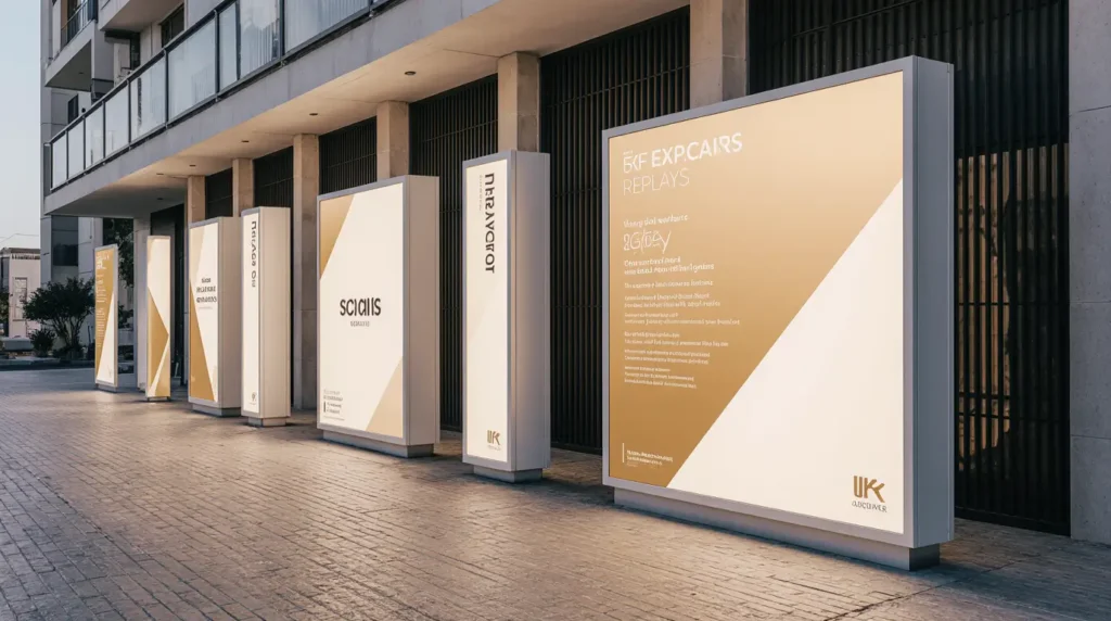 signalétique extérieure entreprise