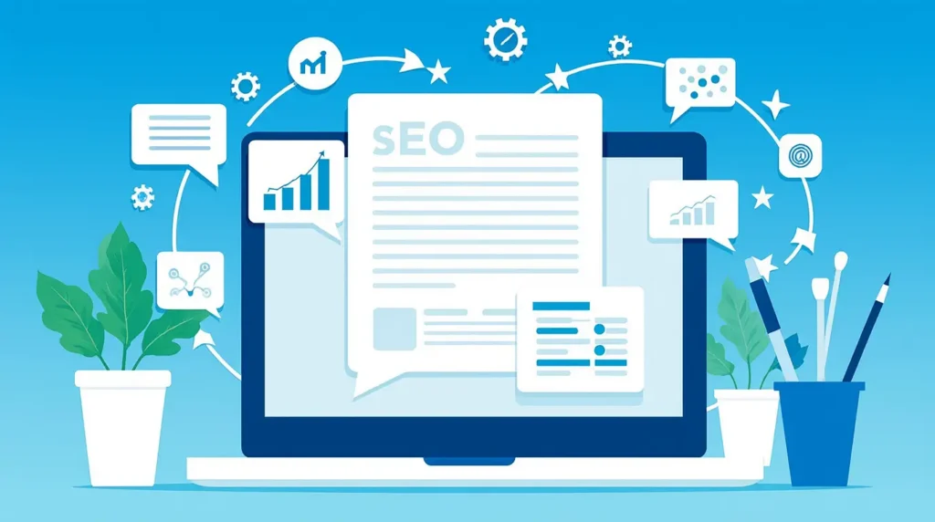 création de contenu site internet