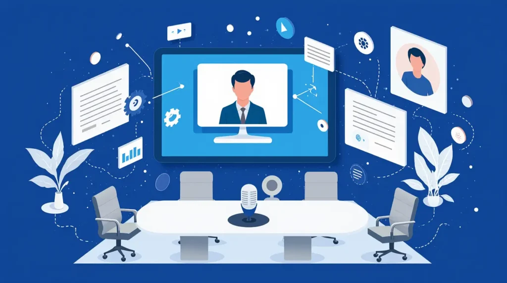 matériel de visioconférence